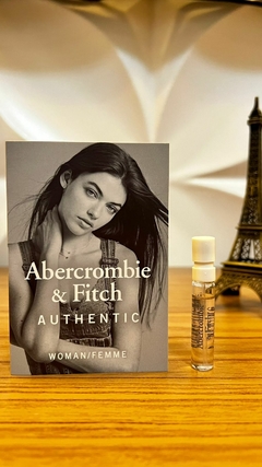 Abercrombie Fitch Authentic Femme - Amostra - Original 1,5ml