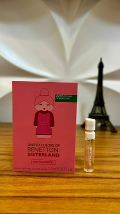 Pink Raspberry Sisterland United Colors of Benetton - Amostra - 1,5ml