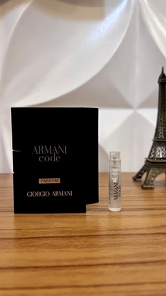 Armani code Parfum Amostra Original 1,2ml