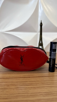 Ysl Necessaire porta batom com espelho + Marcara Silios 2ml