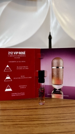 212 vip rose Elixir Amostra Original 1,5ml - comprar online