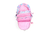 Mochila diagonales espalda 18" Pop pink - Rumena Bags