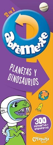 Abremente 2 En 1 : Planetas Y Dinosaurios - De Catapulta