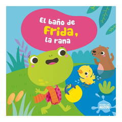 Libro sumergible El Baño de Frida la rana - comprar online