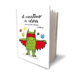 El monstruo de colores, cuaderno para colorear