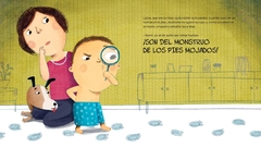 El monstruo de los pies mojados - Nana Toledo y Guilherme Karsten - La Livre - Librería de barrio