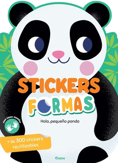 Stickers formas: Hola, pequeño panda - Auzou