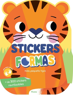 Stickers formas: Hola, pequeño tigre - Auzou