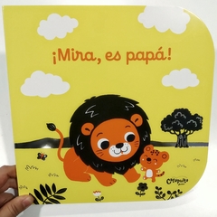 Libro con texturas ¡Mira, es papá! - Christel Denolle - comprar online