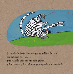 La cebra Camila - Marisa Núñez y Oscar Villán - La Livre - Librería de barrio