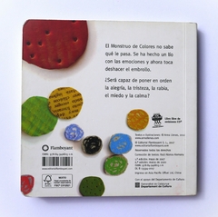 Monstruo de colores. Edición Cartoné USADO - Anna Llenas - tienda online
