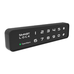 CERRADURA SMART LOCK PARA MUEBLES H04 COD: (F023-BF20 BLACK HORIZONTAL)