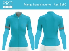 Blusa PRO Long Light Azul Bebe - Feminina - buy online