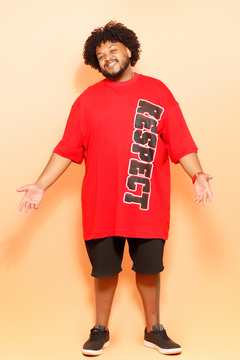 Camiseta RESPECT (vermelha) - comprar online
