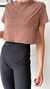 REMERA BASIC PETIT chocolate - comprar online