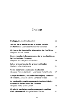 La mediación en el Poder Judicial de Formosa. Diferentes miradas. Pasado y presente - buy online