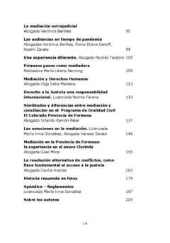 La mediación en el Poder Judicial de Formosa. Diferentes miradas. Pasado y presente on internet