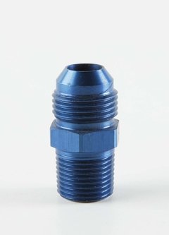 Niple 6an x 3/8" Azul