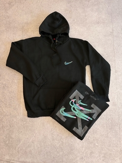 Off white nike moletom sales