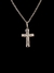 Pingente Crucifixo - Prata - 3,0 cm