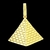 Pingente Pirâmide 3D - 2,5 cm