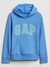 GAP Moletom Canguru Logo Fleece Com Capuz