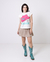 Camiseta Tshirt Chapéu Rosa Nude Off White - comprar online