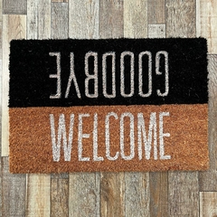 Felpudo De Coco "Welcome/Goodbye" 40X60Cm (D0261)