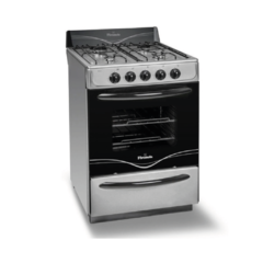 Cocina Singer 5518 F Acero Inoxidable Multigas 56 Cm