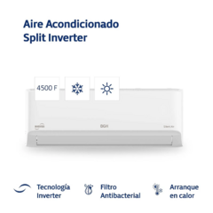 Aire Acondicionado Split Frío/Calor BGH Silent Air Inverter 5300W (Bsi53Wcgt) - comprar online