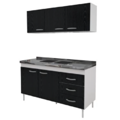 Amoblamiento De Cocina Bl/Fre/Ng, 140 (Dlr614)