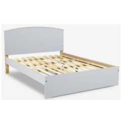 Cama 2 Plazas Ecopack Tablero Blanco