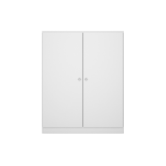 Modulo Alto 2 Puertas 90 Cm Blanco