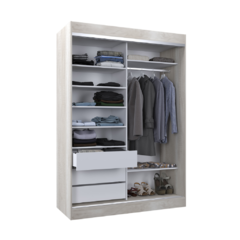 Vestidor 2 Puertas 140Cm Helsinki - comprar online