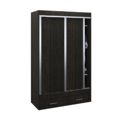 Vestidor 2 Puertas 140Cm Wengue