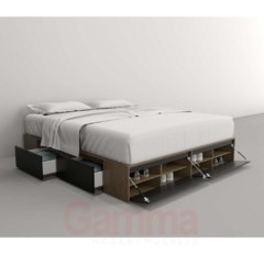 Base Box 180Cm 4 Cajones + 2 Puertas, (6444) - comprar online