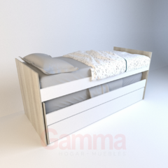 Cama Nido Triple 1 Plaza (6457) - Gamma Hogar