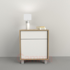 Mesa De Luz 1 Cajón/1 Puerta (6426) - comprar online