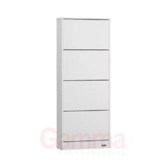 Zapatero 4 Puertas Blanco (56293) - Gamma Hogar