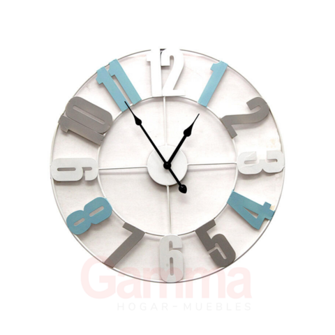 RELOJ PARED WHITE (RL27019)