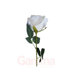 Rosa 67 Cm Blanca (Fa244)