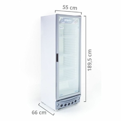 Exhibidora Vertical Briket 315Lts Blanca en internet