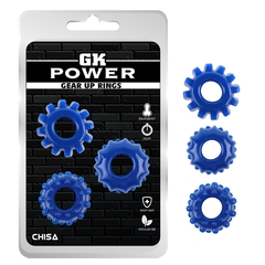 Gear Up Rings - Blue