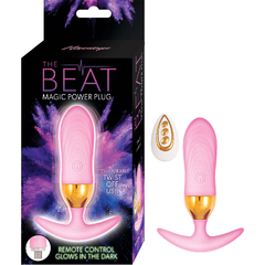 Plug anal con vibración control remoto The beat - Inttimus Sex Shop