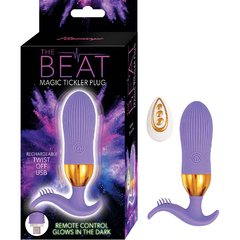 Plug anal vibrador a control remoto The beat tickler - Inttimus Sex Shop