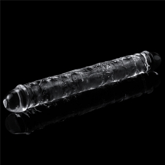 Flawless Clear Double dildo 12'' - tienda en línea