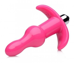 Bumpy Vibrating Anal Plug - Pink en internet