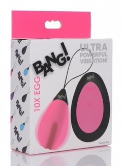 10X Silicone Vibrating Egg - Pink - Inttimus Sex Shop