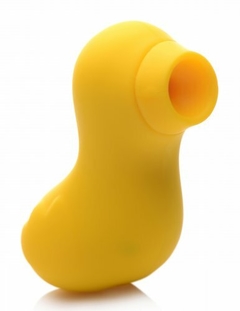 Estimulador de clítoris de silicona Sucky Ducky - Amarillo - Inttimus Sex Shop