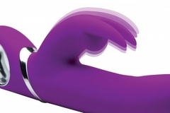 Imagen de Vibrador de silicona con rotación Rabbit Twirly 66x